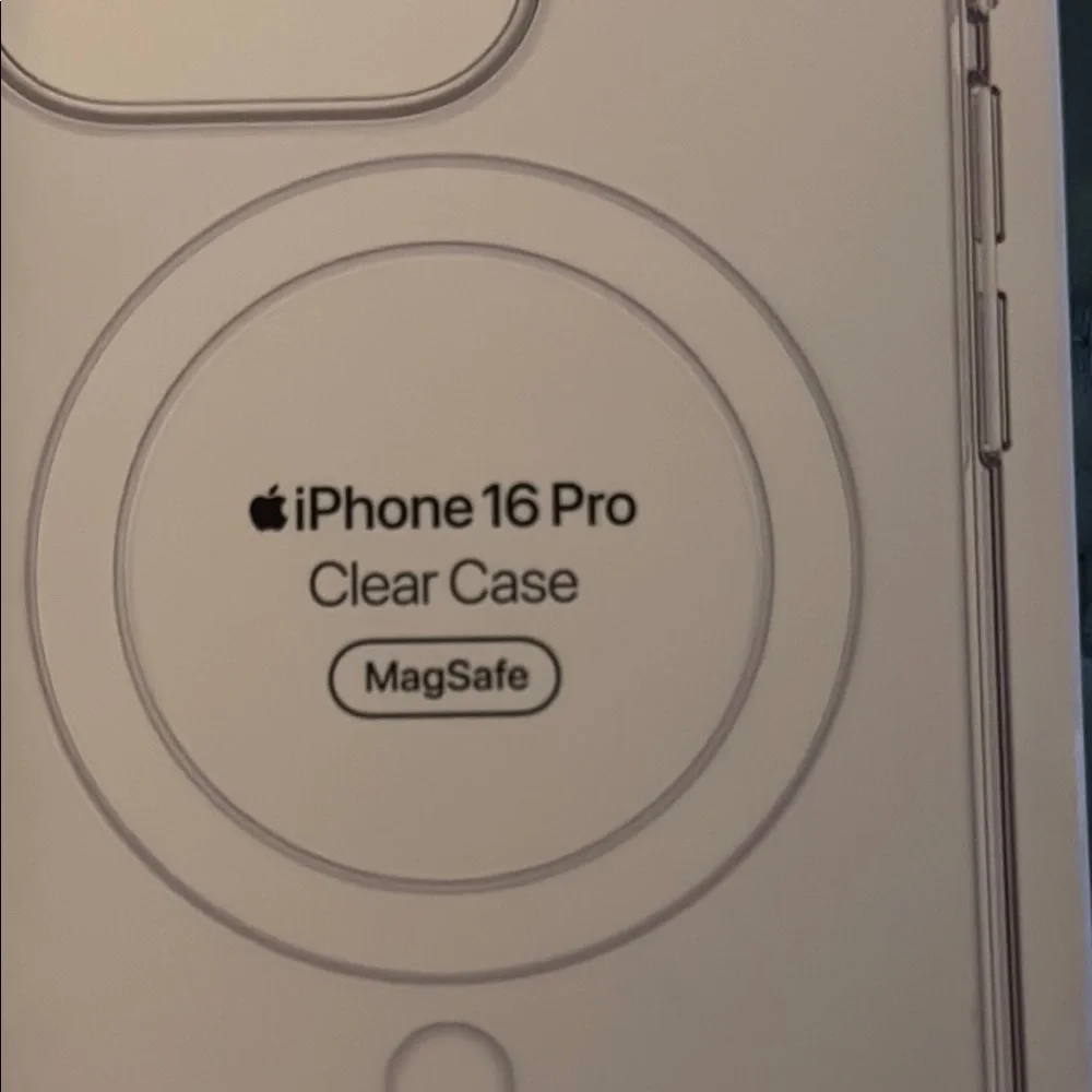 Apple iPhone 16 Pro Clear Case with MagSafe